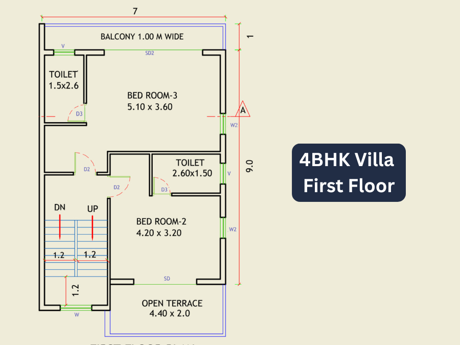 palm-4bhk-first-floor